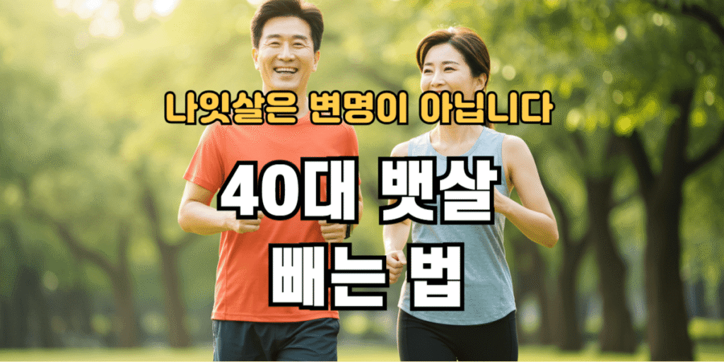 40대 뱃살 빼는법