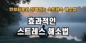 만성피로와 작별하는 스트레스 해소법