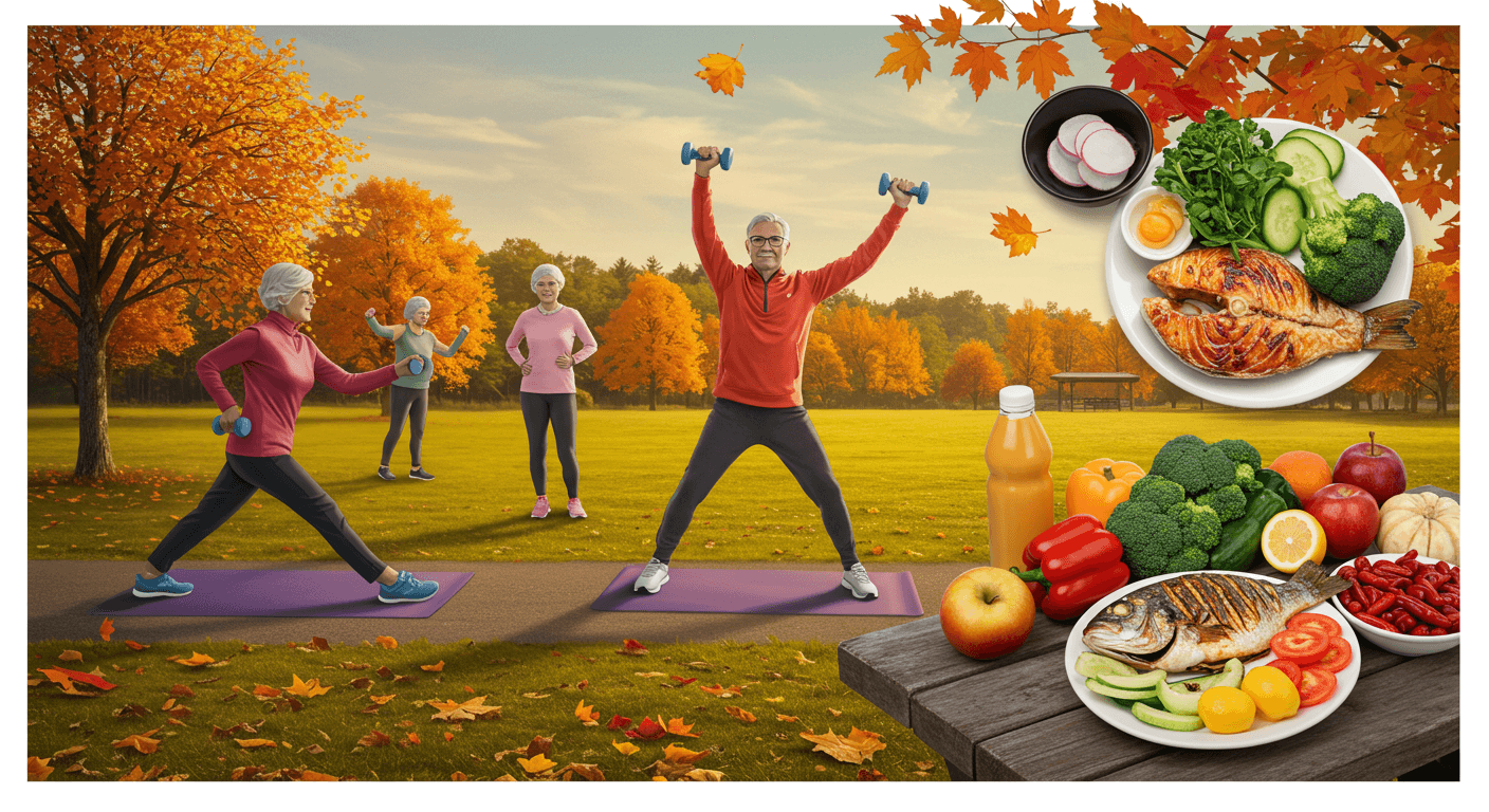 건강한 웰에이징 생활 습관