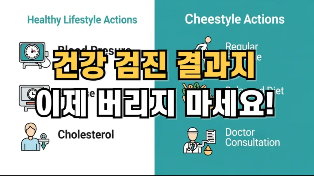 건강검진 결과지 이제 버리지 마세요