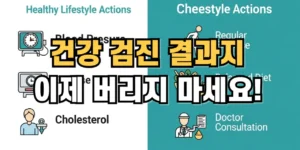 건강검진 결과지 이제 버리지 마세요