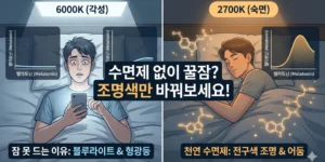 멜라토닌 분비 늘리기