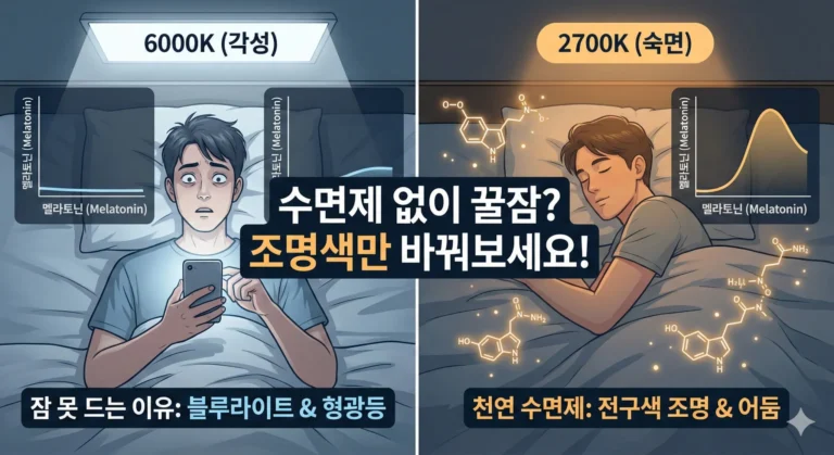 멜라토닌 분비 늘리기