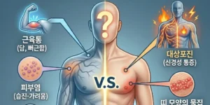 대상포진인지 헷갈리는 질환 비교