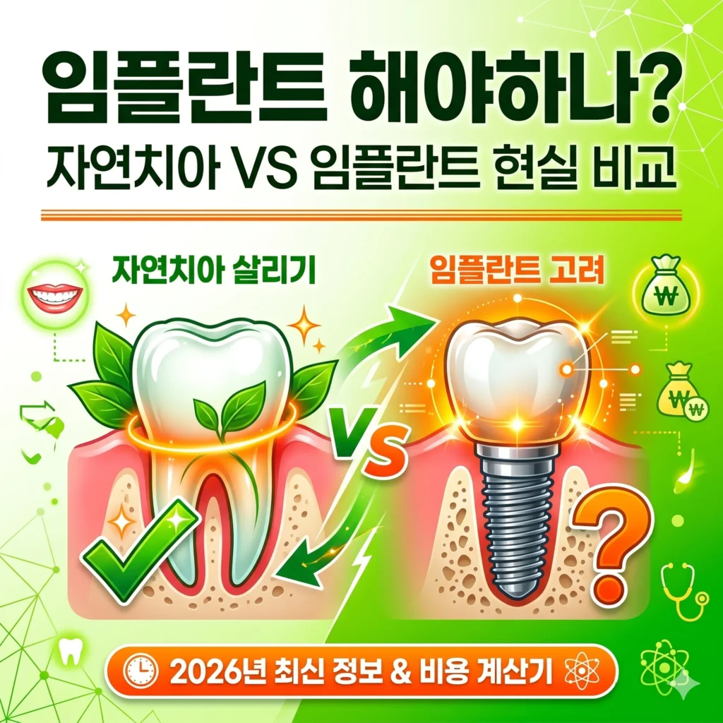 임플란트 해야 하나