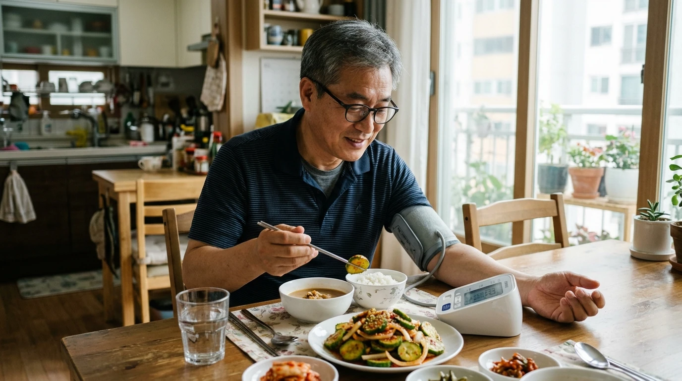 오이와 물 수분 비교
