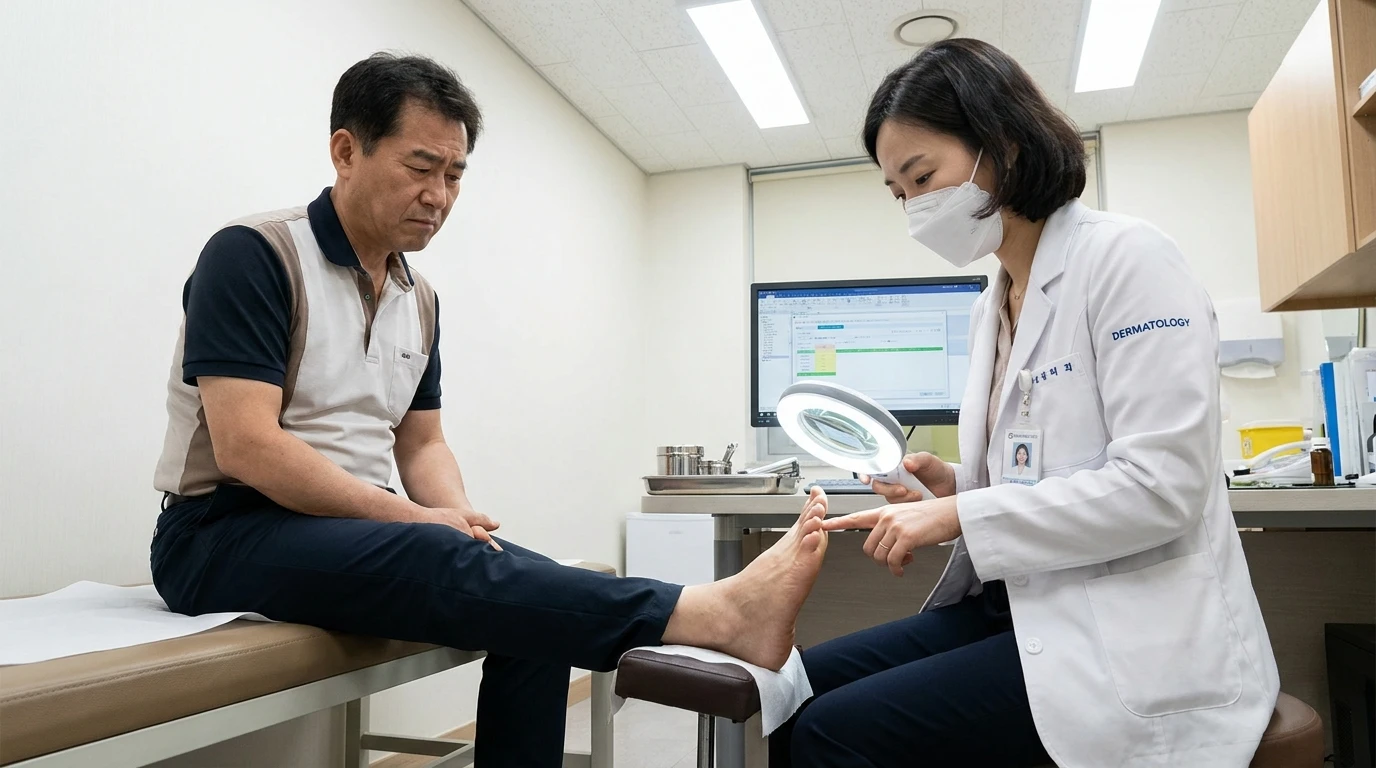발냄새 병원 상담