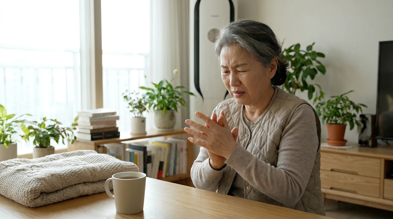 아침 손발 저림과 혈액순환 문제