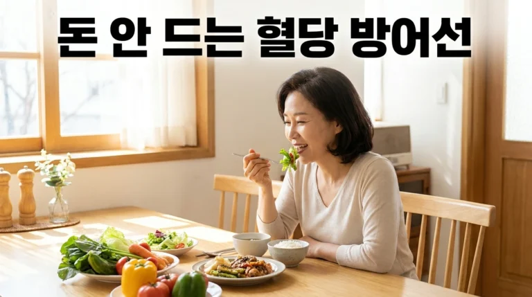 거꾸로 식사법 순서 식이섬유 그물망 효과로 식사 순서 혈당 스파이크 예방하기