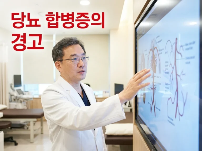 당뇨병 환자가 조심해야할 합병증과 예방방법 3가지 위험신호