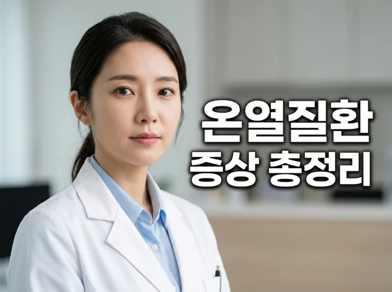 온열질환 증상 총정리: 열사병·열탈진 차이와 응급처치 방법