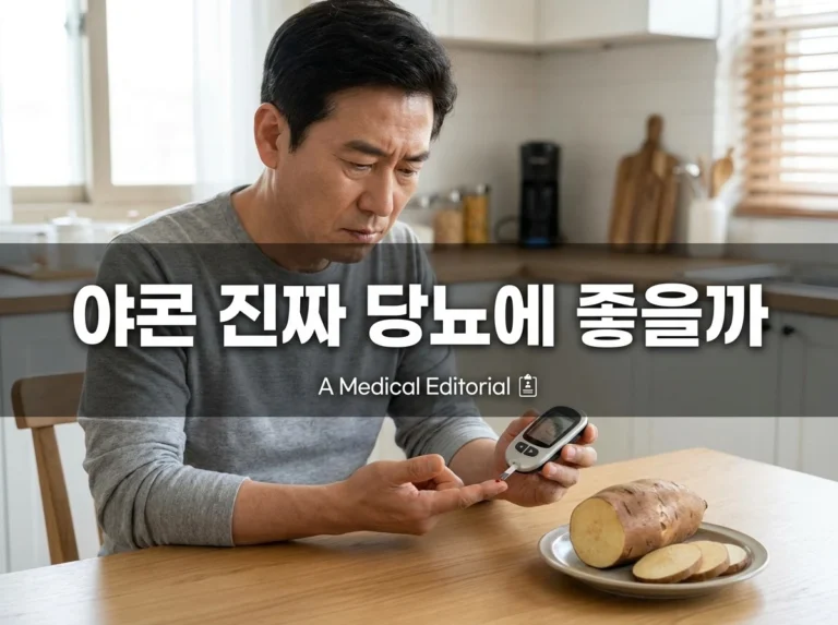 아콘 진짜 당뇨에 좋을까?