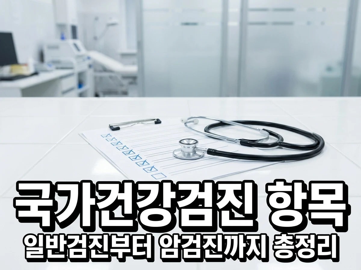 국가건강검진 항목 일반검진 및 암검진 대상자 주기 총정리 썸네일